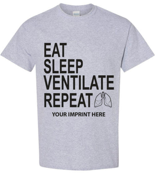 Shirt Template: Eat Sleep Ventilate Repeat COVID-19 Shirt 3