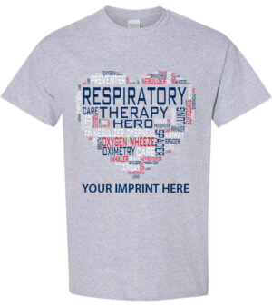 Health Awareness Shirt: Respiratory Therapy Hero - Customizable 12