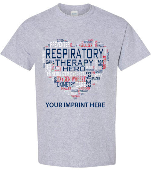 Shirt Template: Respiratory Therapy Hero 1