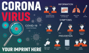 Predesigned Banner (Customizable): Coronavirus Info Banner 1