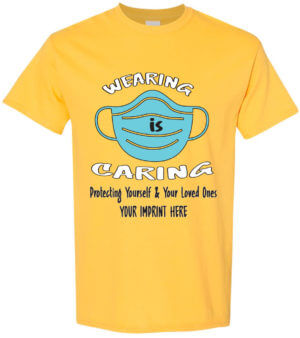Shirt Template: Wearing is Caring COVID-19 Shirt 6