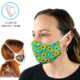 Full Color 2 Layer Face Mask w/ Head Strap 2