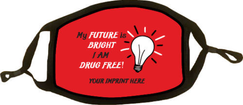 MY FUTURE IS BRIGHT I AM DRUG FREE-100