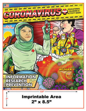 Coronavirus Coloring Book & Activity Book - Customizable 2
