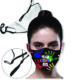 Predesigned Masks: I Teach Awesome Kids - 3 layer Mask with filter pocket & adjustable loop masks 2 Predesigned Masks: I Teach Awesome Kids - 3 layer Mask with filter pocket & adjustable loop masks 2