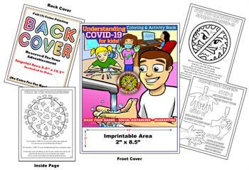 Understanding COVID-19 for Kids Coloring Book & Activity Book - Customizable 4