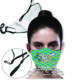 Predesigned Masks: Mascot - 3 layer Mask with filter pocket & adjustable loop masks 2
