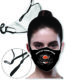 Predesigned Masks: Basketball - 3 layer Mask with filter pocket & adjustable loop masks 1
