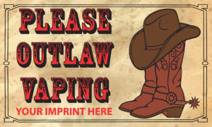Vaping Prevention Banner (Customizable): Please Outlaw Vaping 19