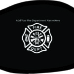 Fire Department Face Mask|Adjustable ear strap
