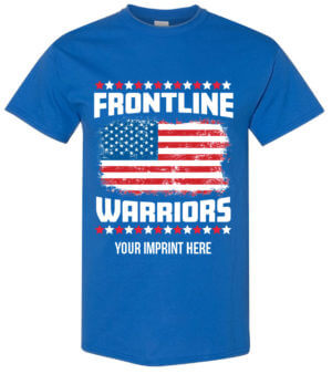 Healthcare Workers Shirt: Frontline Warriors COVID-19 - Customizable 2