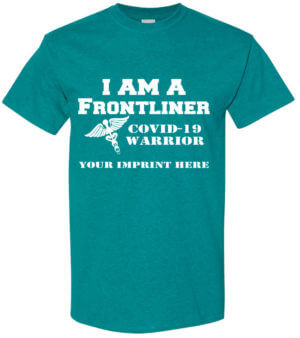 Shirt Template: I Am A Frontliner COVID-19 Warrior Shirt 38