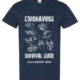Shirt Template: Coronavirus Survival Guide COVID-19 Shirt 1
