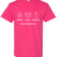Shirt Template: Peace Love Sanitize COVID-19 Shirt 2