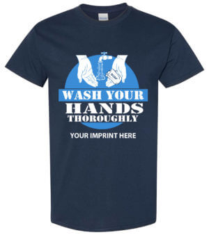 Shirt Template: Wash Your Hands Thoroughly COVID-19 Shirt 42