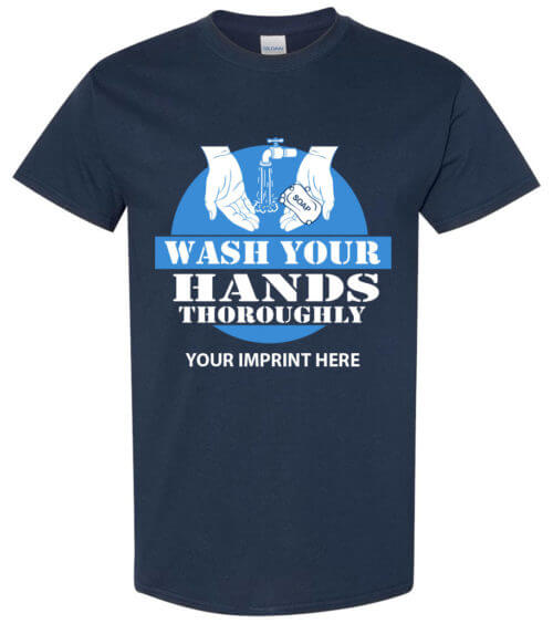 Shirt Template: Wash Your Hands Thoroughly COVID-19 Shirt 3
