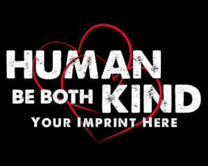 Banner promotes kindness.