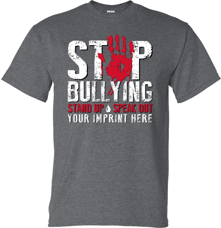 Shirt Template: Stop Bullying Stand Up Speak Out Bully Prevention Shirt ...