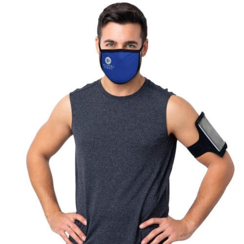 2-PLY Deluxe Cooling Face Mask - Customizable 2