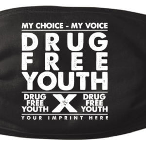 Drug Free Youth Mask - Customizable