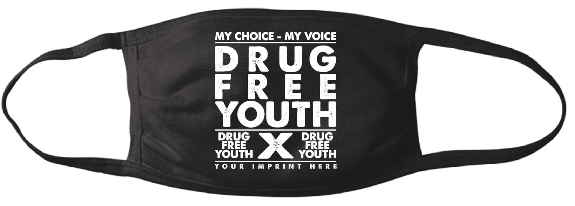 Drug Free Youth Mask - Customizable