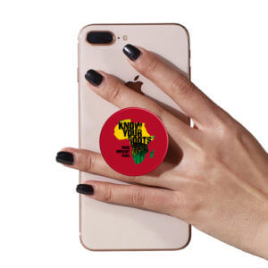 Know Your Roots Black History PopUp Phone Gripper