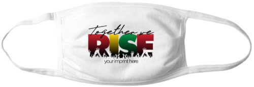 Together We Rise Black History Mask