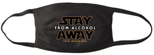 Stay Away Mask designed for alcohol prevention