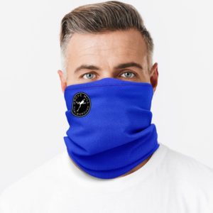 Antimicrobial Sport Mesh Cooling Neck Gaiter Face Mask With Silvadur and Odor Control - Customizable