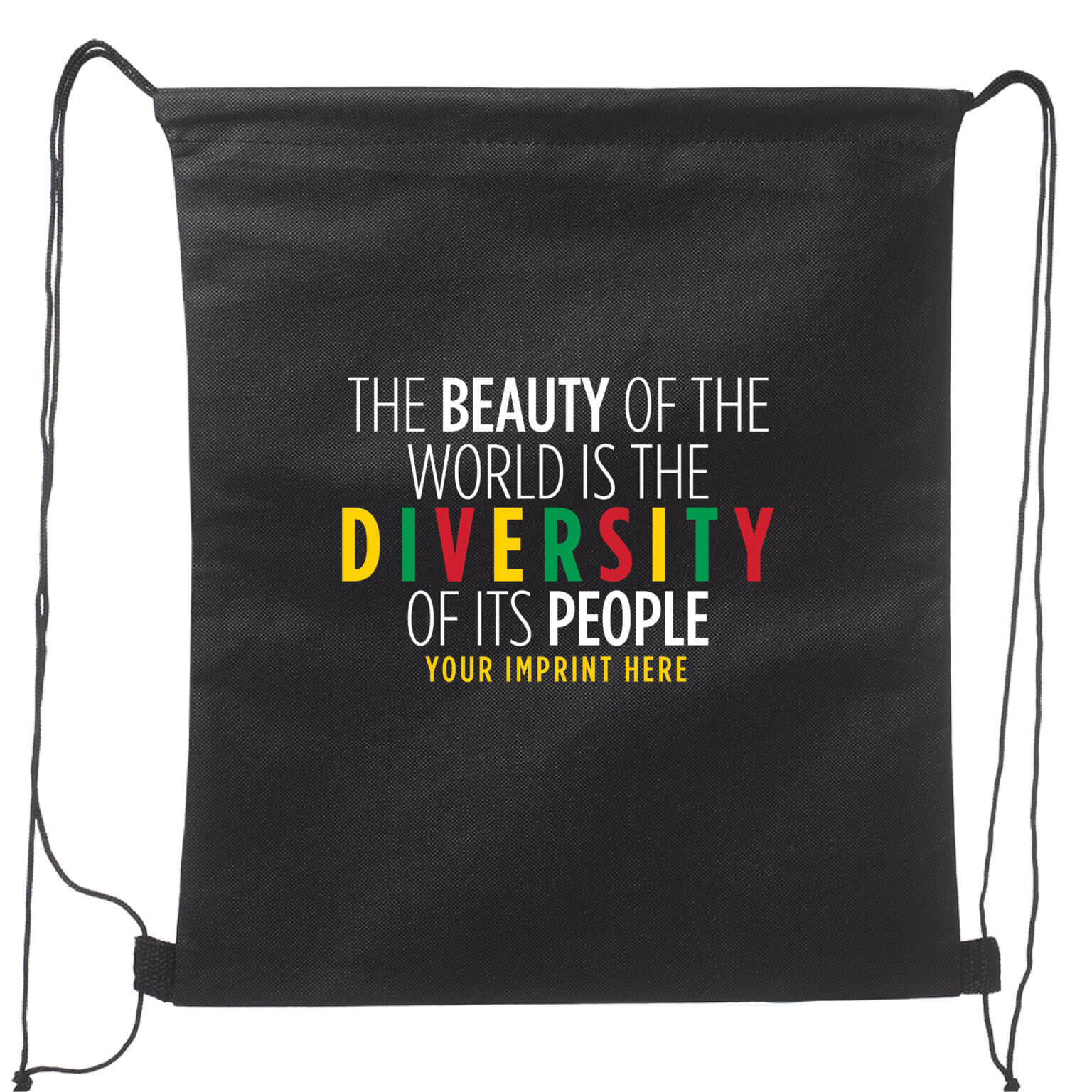 Black History Month Backpack (Customizable): The Beauty Of The World Is The Diversity Of Its People