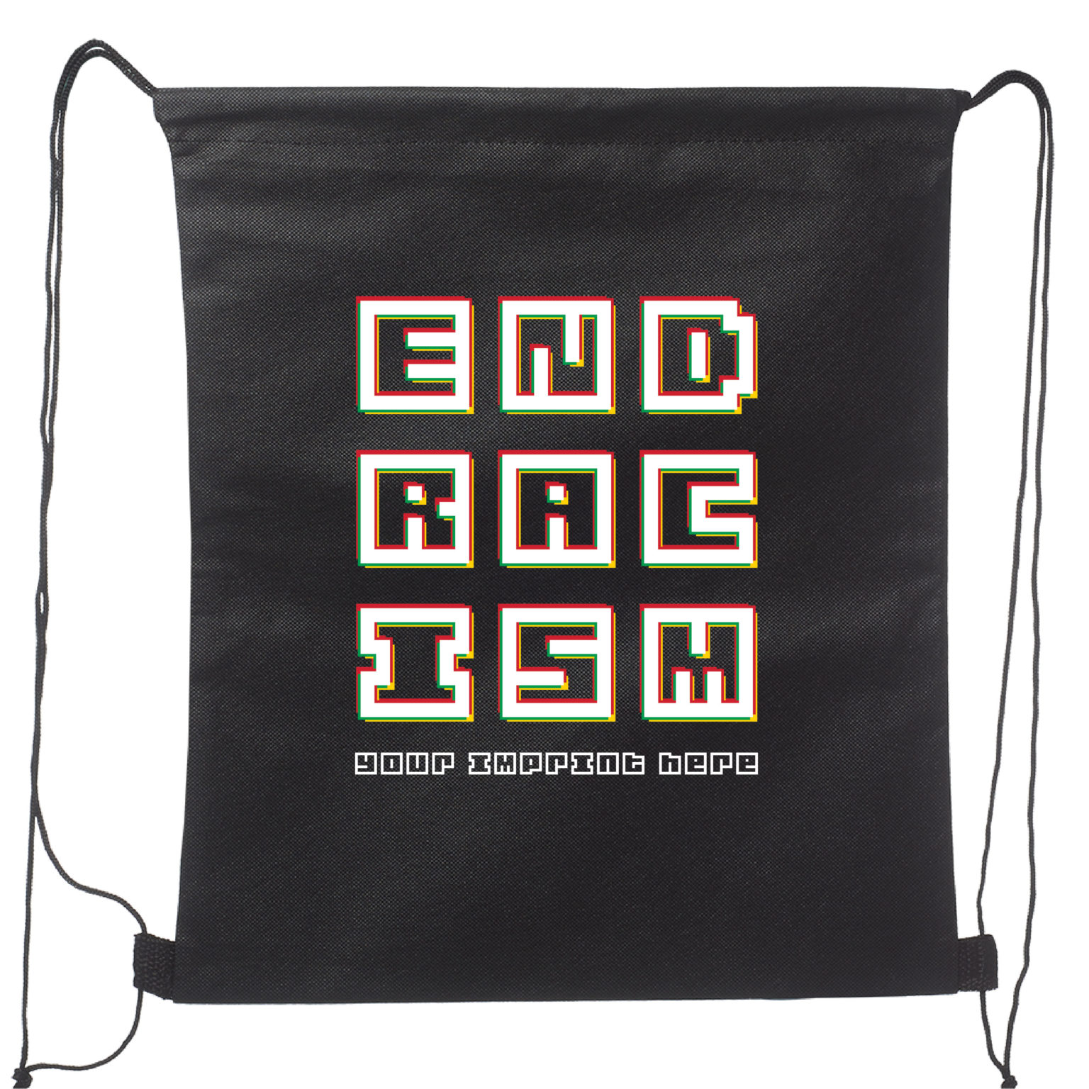 Black History Month Backpack (Customizable):  End Racism