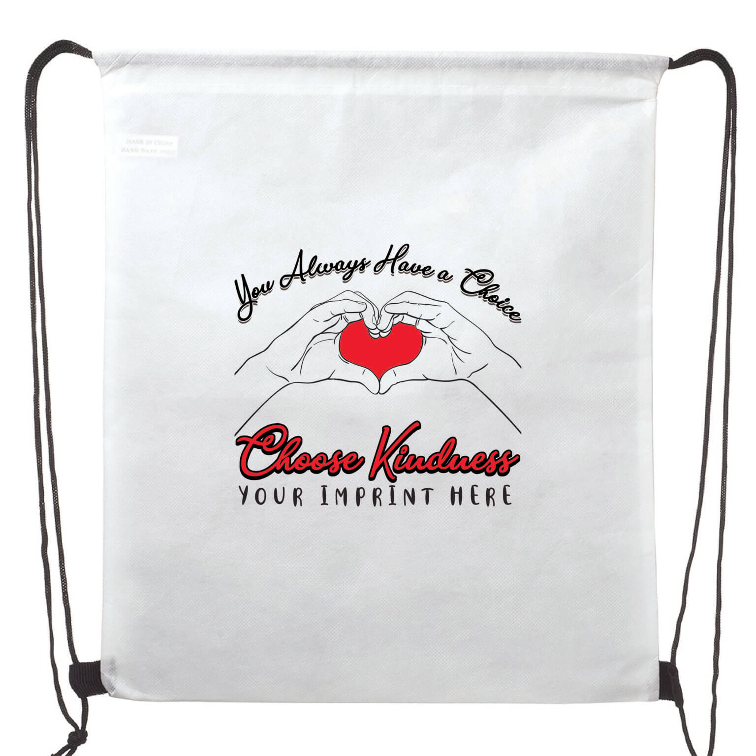 Kindness Backpack (Customizable): You Always Have a Choice