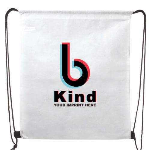 B kind drawstring backpack - customizable
