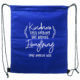 Kindness Cost Nothing But Means Everything Drawstring Backpack-Customizable