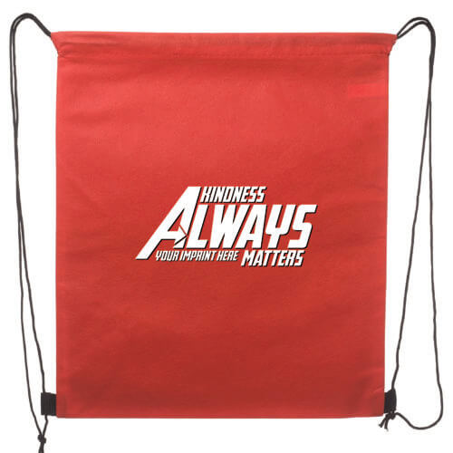 Kindness Always Matters Drawstring Backpack-Customizable