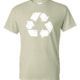 Go Green Shirt: Recycling Logo - Customizable 2
