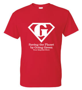 Go Green Shirt: Saving the Planet - Customizable 6