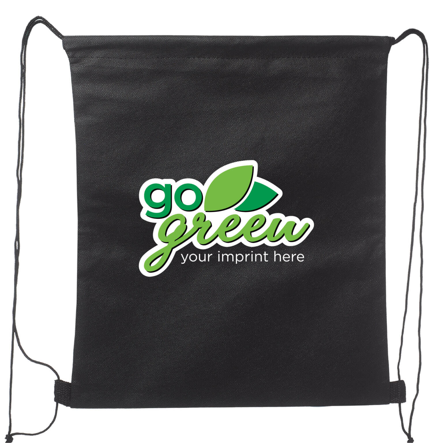 Go Green Backpack (Customizable): go green