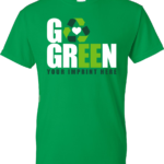 GO GREEN T-shirt - Customizable