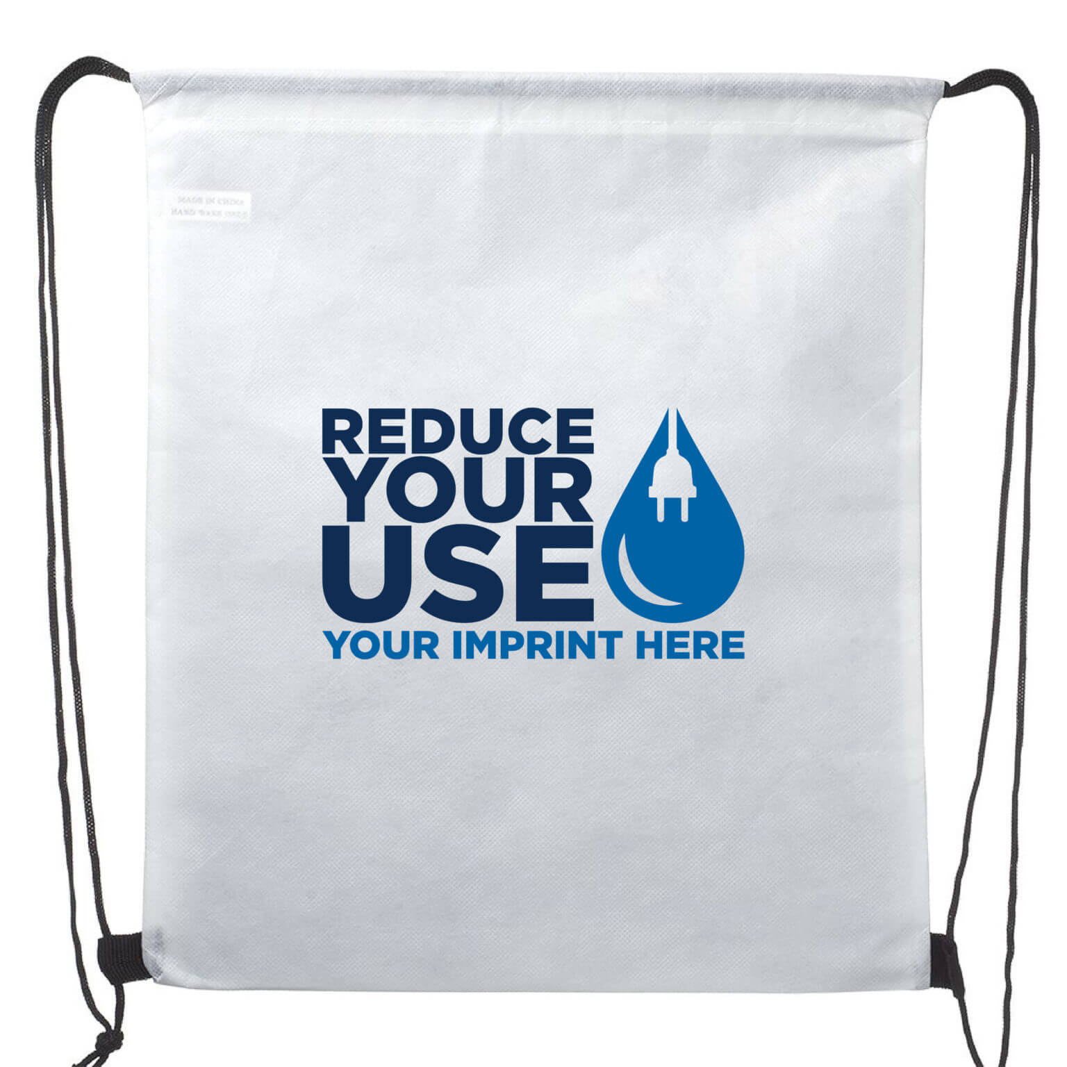 Go Green Backpack (Customizable): Reduce Your Use