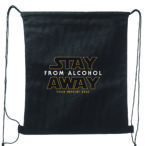 Drawstring Backpack for Alcohol Prevention