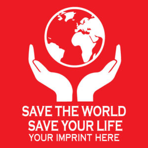 Go Green Banner (Customizable): Save The World