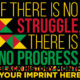 If There Is No Struggle Black History Month Banner