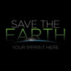 Go Green Banner (Customizable): Save The Earth