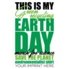 Go Green Banner (Customizable): This Is Our Earth Day