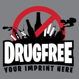 Drug Prevention Banner (Customizable): DRUG FREE