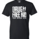 t-shirt promotes being drug free