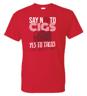 promotes saying no to tobacco