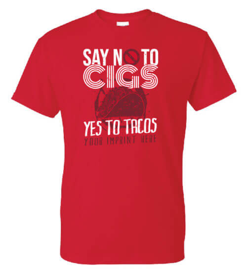 promotes saying no to tobacco