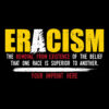 Black History Month Banner (Customizable):  ERACISM